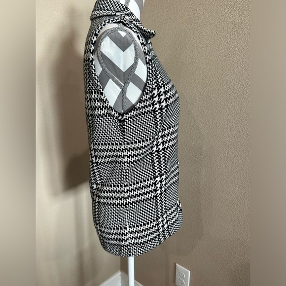 Women’s CHAPS brand Houndstooth Vest, EUC! - Picture 3 of 7